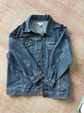 Amazon Essentials Blue Denim Jacket - Classic Trucker Style